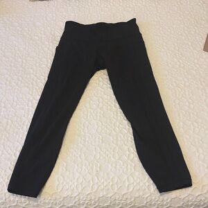 Athleta womens ultimate stash 7/8 Black Leggings